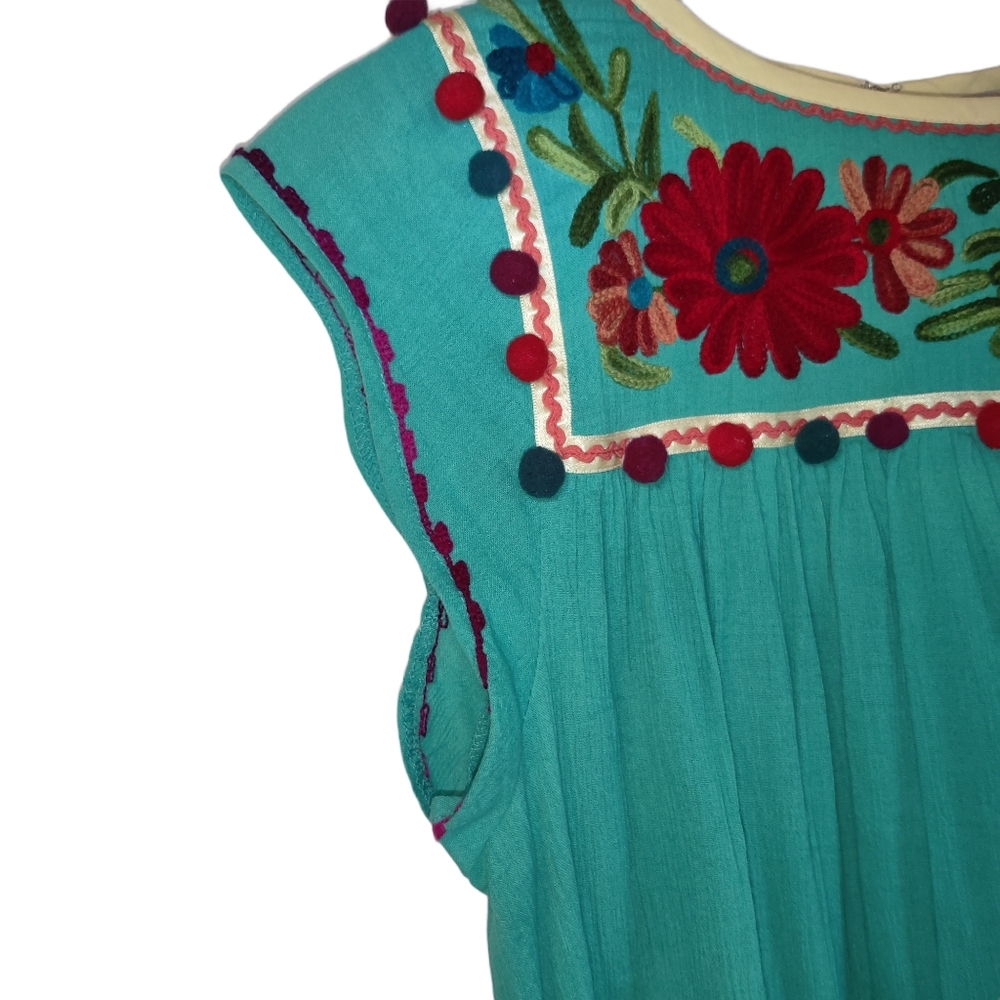 NWT Double D Ranch Embroidered Floral Western Top - Picture 6 of 16